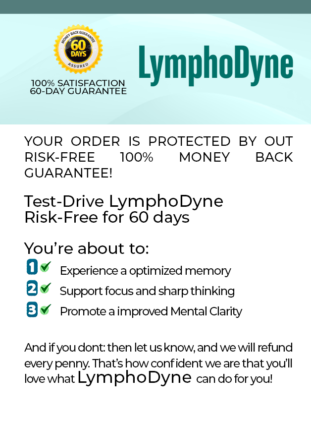 Lymphodyne 60-day satisfaction guarantee